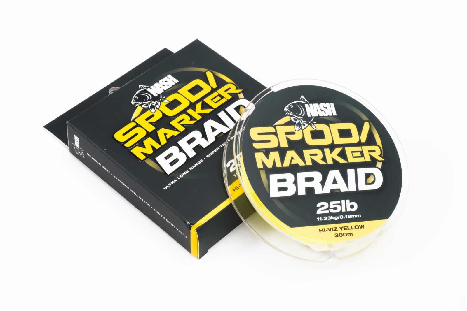 Nash Spod & Marker Braid 0.18mm Lo-Viz 300m