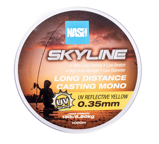 Nash Skyline Mono UV Yellow 1000m
