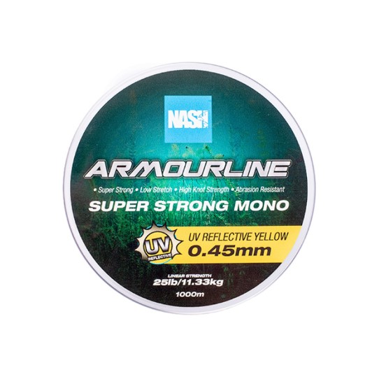 Nash Armourline Mono UV Yellow 1000m