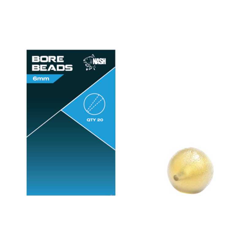 Nash Soft Taper Bore Beads