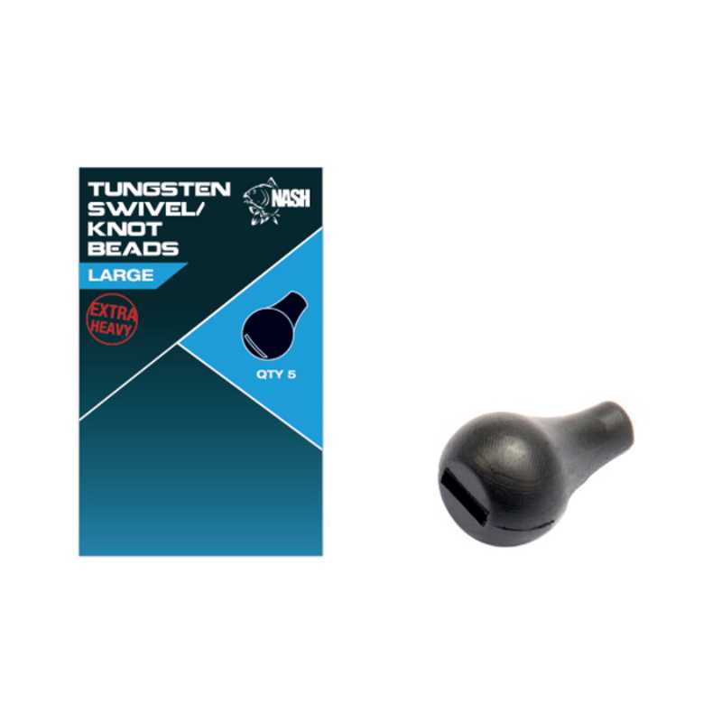 Nash Tungsten Swivel/Knot Bead
